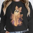 Coquette Music Note Patchwork Ghost Music Teacher Halloween Women Crewneck Sweatshirt, funny design Coquette Music Note Patchwork Ghost Music Teacher Halloween Women Crewneck Sweatshirt, funny design