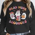 Cute Ghost Book Read More Books Teachers Halloween Women Crewneck Sweatshirt, funny design Cute Ghost Book Read More Books Teachers Halloween Women Crewneck Sweatshirt, funny design