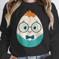 Cute Good Egg Teacher Halloween Costume Food Group Women Crewneck Sweatshirt, funny design