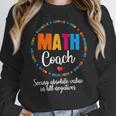 Cute Math Coach Teacher Mathematical Nerd School Women Crewneck Sweatshirt, funny design Cute Math Coach Teacher Mathematical Nerd School Women Crewneck Sweatshirt, funny design
