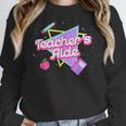 Cute Teacher's Aide Shirt 80's 90's Back To School For Men Women Women Crewneck Sweatshirt, funny design Cute Teacher's Aide Shirt 80's 90's Back To School For Men Women Women Crewneck Sweatshirt, funny design