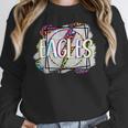 Eagles Teacher School Sports Fan Team Spirit Women Crewneck Sweatshirt, funny design Eagles Teacher School Sports Fan Team Spirit Women Crewneck Sweatshirt, funny design