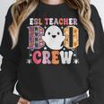 ESL Teacher Boo Crew Halloween Costume Women Crewneck Sweatshirt, Esl Teacher Gifts, funny design ESL Teacher Boo Crew Halloween Costume Women Crewneck Sweatshirt, Esl Teacher Gifts, funny design