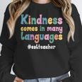 ESL Teacher English As A Second Language Teacher Women Crewneck Sweatshirt, Esl Teacher Gifts, English Teacher Gifts, funny design