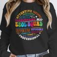 ESOL Squad Teachers And Students Team Back To School Women Crewneck Sweatshirt, funny design