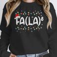 FA LA8 Christmas Santa Fa La Math Teacher Men Women Women Crewneck Sweatshirt, funny design FA LA8 Christmas Santa Fa La Math Teacher Men Women Women Crewneck Sweatshirt, funny design