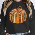 Fall Book Halloween Costume Autumn Pumpkin Teacher Kids Women Crewneck Sweatshirt, funny design