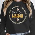 Family Liaison Back To School Teacher Appreciation Week Women Crewneck Sweatshirt, funny design Family Liaison Back To School Teacher Appreciation Week Women Crewneck Sweatshirt, funny design