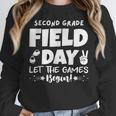 Field Day Second 2nd Grade Orange 2025 Boy Girl Teacher Women Crewneck Sweatshirt, 2nd Grade Teacher Gifts, funny design Field Day Second 2nd Grade Orange 2025 Boy Girl Teacher Women Crewneck Sweatshirt, 2nd Grade Teacher Gifts, funny design