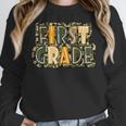 First 1St Grade Camo Camouflage Boy Teacher Back To School Women Crewneck Sweatshirt, First Grade Teacher Gifts, funny design First 1St Grade Camo Camouflage Boy Teacher Back To School Women Crewneck Sweatshirt, First Grade Teacher Gifts, funny design