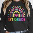 First Grade Rainbow Girls Boys Teacher Team 1st Grade Squad Women Crewneck Sweatshirt, First Grade Teacher Gifts, funny design First Grade Rainbow Girls Boys Teacher Team 1st Grade Squad Women Crewneck Sweatshirt, First Grade Teacher Gifts, funny design