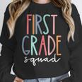 First Grade Squad 1st Grade Teacher Crew Back To School Team Women Crewneck Sweatshirt, First Grade Teacher Gifts, funny design First Grade Squad 1st Grade Teacher Crew Back To School Team Women Crewneck Sweatshirt, First Grade Teacher Gifts, funny design