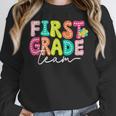 First Grade Team Teacher Back To School 1st Grade Squad Kids Women Crewneck Sweatshirt, First Grade Teacher Gifts, funny design First Grade Team Teacher Back To School 1st Grade Squad Kids Women Crewneck Sweatshirt, First Grade Teacher Gifts, funny design