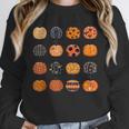 Folk Art Pumpkins Teacher Nurses Admin Witch Halloween Cute Women Crewneck Sweatshirt, funny design Folk Art Pumpkins Teacher Nurses Admin Witch Halloween Cute Women Crewneck Sweatshirt, funny design