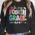 In My Fourth Grade Era 4th Grade Girl Teacher Back To School Women Crewneck Sweatshirt, 4th Grade Teacher Gifts, funny design In My Fourth Grade Era 4th Grade Girl Teacher Back To School Women Crewneck Sweatshirt, 4th Grade Teacher Gifts, funny design