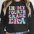 In My Fourth Grade Era Girl Back To School 4th Grade Teacher Women Crewneck Sweatshirt, 4th Grade Teacher Gifts, funny design In My Fourth Grade Era Girl Back To School 4th Grade Teacher Women Crewneck Sweatshirt, 4th Grade Teacher Gifts, funny design