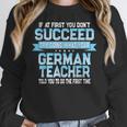 Fun German Teacher Appreciation Language Class Saying Women Crewneck Sweatshirt, German Teacher Gifts, funny design Fun German Teacher Appreciation Language Class Saying Women Crewneck Sweatshirt, German Teacher Gifts, funny design