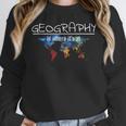 Geography Teacher Earth Day Is Where It's At For Men Women Kids Women Crewneck Sweatshirt, funny design Geography Teacher Earth Day Is Where It's At For Men Women Kids Women Crewneck Sweatshirt, funny design