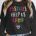 Growth Mindset Positive Back To School Teacher Student Women Crewneck Sweatshirt, funny design Growth Mindset Positive Back To School Teacher Student Women Crewneck Sweatshirt, funny design