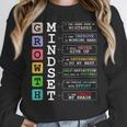 Growth Mindset Shirt Positive School Classroom Teacher Women Crewneck Sweatshirt, funny design Growth Mindset Shirt Positive School Classroom Teacher Women Crewneck Sweatshirt, funny design