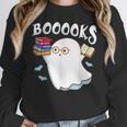 Halloween Books Librarian English Teacher Reader Reading Women Crewneck Sweatshirt, English Teacher Gifts, funny design Halloween Books Librarian English Teacher Reader Reading Women Crewneck Sweatshirt, English Teacher Gifts, funny design
