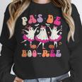 Halloween Dance Teacher Pas De Boo-Ree Ghost Ballet Dancer Women Crewneck Sweatshirt, funny design