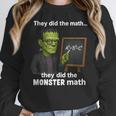 Halloween Monster Math Pun Teacher Humor Women Crewneck Sweatshirt, funny design Halloween Monster Math Pun Teacher Humor Women Crewneck Sweatshirt, funny design