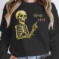 Halloween Teacher Six Seven 6 7 Skeleton Spooky Costume Women Crewneck Sweatshirt, funny design Halloween Teacher Six Seven 6 7 Skeleton Spooky Costume Women Crewneck Sweatshirt, funny design
