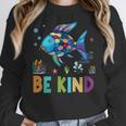 Happy First Day Of School Fish Rainbows Teacher Be Kind Women Crewneck Sweatshirt, funny design Happy First Day Of School Fish Rainbows Teacher Be Kind Women Crewneck Sweatshirt, funny design