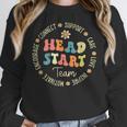 Head Start Team Homeschooling Teacher Back To School Women Crewneck Sweatshirt, funny design Head Start Team Homeschooling Teacher Back To School Women Crewneck Sweatshirt, funny design
