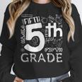 Hello 5th Grade Here I Come Teacher Fifth Grade Boys Girls Women Crewneck Sweatshirt, funny design