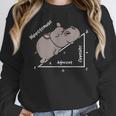 Hippotenuse Hippo Angle Function Hypotenuse Math Teacher Women Crewneck Sweatshirt, funny design Hippotenuse Hippo Angle Function Hypotenuse Math Teacher Women Crewneck Sweatshirt, funny design