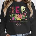 IEP I Encourage Progress Teacher Special Education Men Women Women Crewneck Sweatshirt, funny design IEP I Encourage Progress Teacher Special Education Men Women Women Crewneck Sweatshirt, funny design