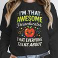 I'm That Awesome Paraeducator Teacher Women Crewneck Sweatshirt, funny design I'm That Awesome Paraeducator Teacher Women Crewneck Sweatshirt, funny design