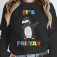 It's Fri-Yay Dabbing Penguin Friday Weekend Teacher Student Women Crewneck Sweatshirt, funny design It's Fri-Yay Dabbing Penguin Friday Weekend Teacher Student Women Crewneck Sweatshirt, funny design