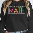 Its A Good Day To Do Math Test Day Testing Math Teachers Kid Women Crewneck Sweatshirt, funny design Its A Good Day To Do Math Test Day Testing Math Teachers Kid Women Crewneck Sweatshirt, funny design