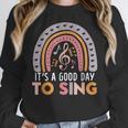 It's A Good Day To Sing Back To School Music Teacher Women Crewneck Sweatshirt, funny design It's A Good Day To Sing Back To School Music Teacher Women Crewneck Sweatshirt, funny design