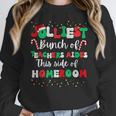Jolliest Bunch Of Teachers Aides This Side Of Homeroom Women Crewneck Sweatshirt, funny design