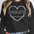 Kindergarten Crew Kinder Crew Teacher Squad Team Preschool Women Crewneck Sweatshirt, funny design Kindergarten Crew Kinder Crew Teacher Squad Team Preschool Women Crewneck Sweatshirt, funny design