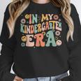 In My Kindergarten Era Retro Back To School Teacher Student Women Crewneck Sweatshirt, funny design In My Kindergarten Era Retro Back To School Teacher Student Women Crewneck Sweatshirt, funny design