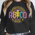 Kindergarten Rocks ABCD Back To School Rock Teacher Women Crewneck Sweatshirt, funny design