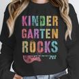 KINDERGARTEN ROCKS Teacher Crew Rock Star Kinder Team Women Crewneck Sweatshirt, funny design KINDERGARTEN ROCKS Teacher Crew Rock Star Kinder Team Women Crewneck Sweatshirt, funny design