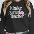 Kindergarten Teacher Dinosaur Back To School Women Crewneck Sweatshirt, funny design Kindergarten Teacher Dinosaur Back To School Women Crewneck Sweatshirt, funny design