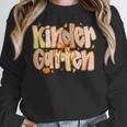 Kindergarten Teacher Fall Pumpkin Autumn Cute Women Crewneck Sweatshirt, funny design Kindergarten Teacher Fall Pumpkin Autumn Cute Women Crewneck Sweatshirt, funny design