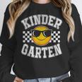 Kindergarten Teacher First Day Of Kinder Back To School Women Crewneck Sweatshirt, funny design Kindergarten Teacher First Day Of Kinder Back To School Women Crewneck Sweatshirt, funny design