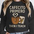 Latina Teacher Bilingual Educator Spanish Heritage Empower Women Crewneck Sweatshirt, funny design Latina Teacher Bilingual Educator Spanish Heritage Empower Women Crewneck Sweatshirt, funny design