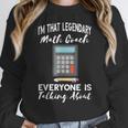 Legendary Math Coach Mathematics Calculator Math Teacher Women Crewneck Sweatshirt, funny design Legendary Math Coach Mathematics Calculator Math Teacher Women Crewneck Sweatshirt, funny design