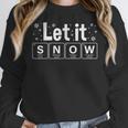 Let It Snow Christmas Pajamas Chemistry Teacher Women Crewneck Sweatshirt, funny design Let It Snow Christmas Pajamas Chemistry Teacher Women Crewneck Sweatshirt, funny design