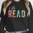 Let's Read Book Nerd Reading Book Lover Librarian Teacher Women Crewneck Sweatshirt, funny design Let's Read Book Nerd Reading Book Lover Librarian Teacher Women Crewneck Sweatshirt, funny design