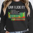 Can I Lick It Periodic Table Science Teacher Student Women Crewneck Sweatshirt, Science Teacher Gifts, funny design Can I Lick It Periodic Table Science Teacher Student Women Crewneck Sweatshirt, Science Teacher Gifts, funny design